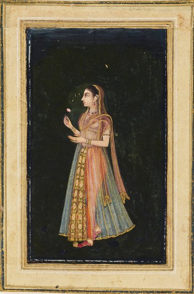 एक महिला का चित्र, 1620-1630 द्वारा अज्ञात