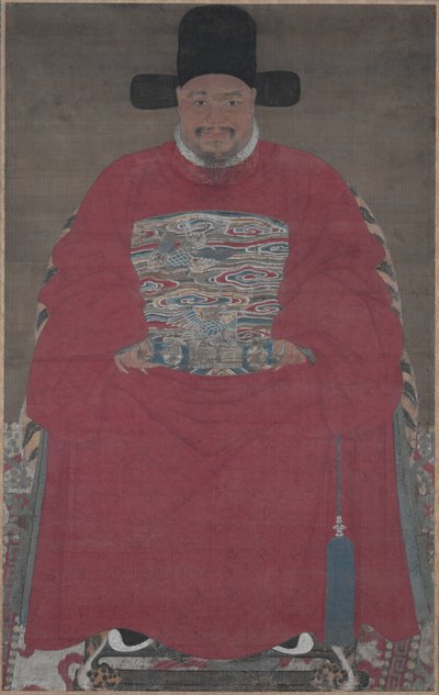 एक अधिकारी का पोर्ट्रेट, 1600s-1700s। द्वारा अज्ञात