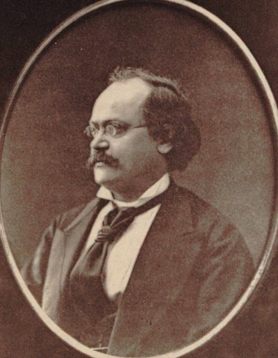 संगीतकार चार्ल्स लेकोक का पोर्ट्रेट 1832-1918, 1874। द्वारा अज्ञात