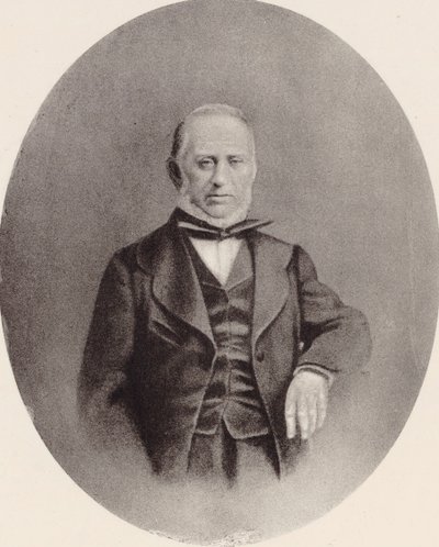 संगीतकार सेवरियो मर्कडांटे का पोर्ट्रेट 1795-1870। द्वारा अज्ञात