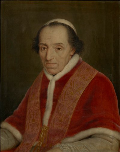 पोप पायस VII 1742-1823, 1810 के पोर्ट्रेट। द्वारा अज्ञात
