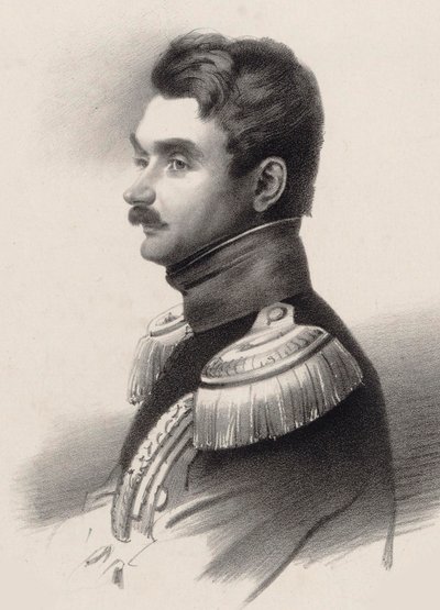 संगीतकार एलेक्सी फेडोरोविच लावोव का पोर्ट्रेट 1798-1870। द्वारा अज्ञात