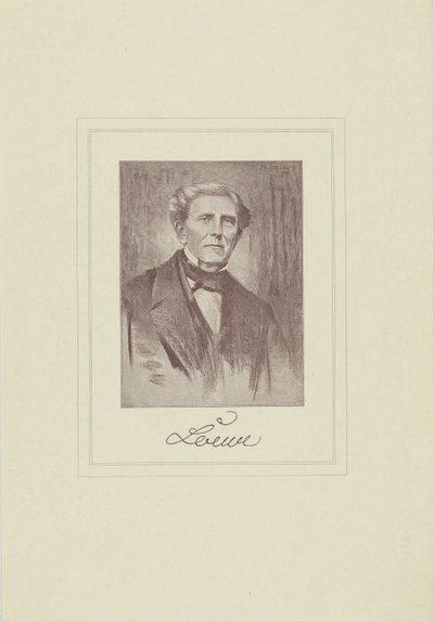 संगीतकार कार्ल लोवे का चित्रांकन 1796-1869। द्वारा अज्ञात