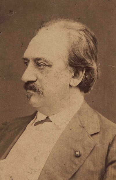 संगीतकार फ्रेडरिक वॉन फ्लोटो का पोर्ट्रेट 1812-1883, सी। 1880. द्वारा अज्ञात