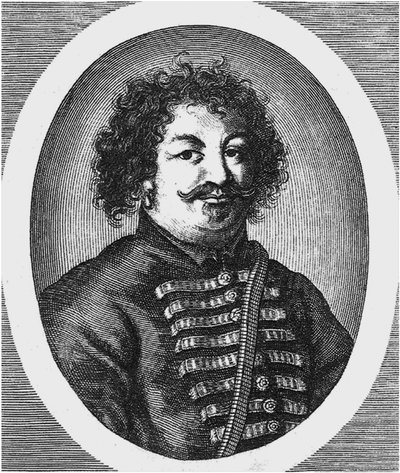 एक Cossacks विद्रोह के नेता का चित्रण Stepan Stenka Razin 1630-1671 द्वारा अज्ञात