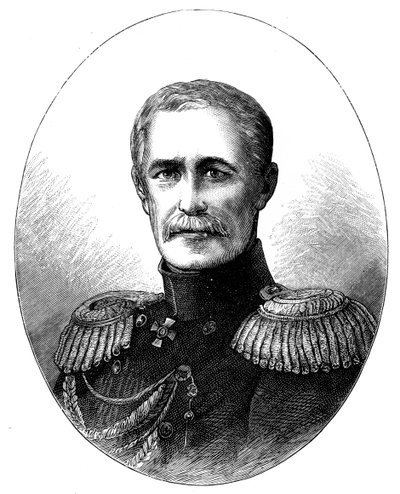 राजकुमार, सैन्य सैन्य कमांडर, सेर्गेईविच मेन्शिकोव 1787-1867 द्वारा अज्ञात