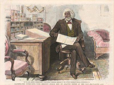 फ्रेडरिक डगलस का प्रिंट, सीए। 1879. द्वारा अज्ञात