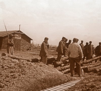 कैदी, चालन, उत्तरी फ्रांस, c1914-c1918 द्वारा अज्ञात