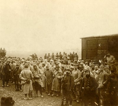 पर्थेस लेस हर्लुस, उत्तरी फ्रांस में कैदी, c1914-c1918 द्वारा अज्ञात