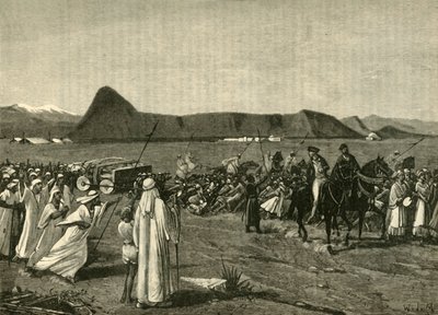 बुल का जुलूस, 1890। द्वारा अज्ञात