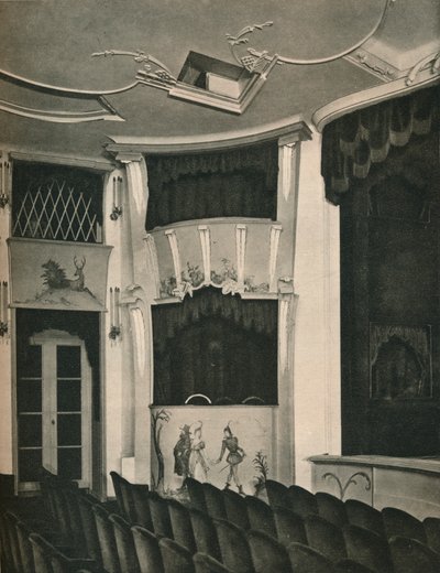 कोमोडी थियेटर, बर्लिन में प्रोसेनियम और स्टेज बॉक्स, c1926 द्वारा अज्ञात