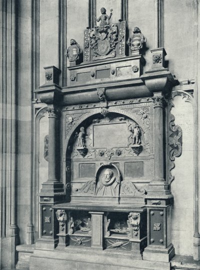 प्रोपोस्ट मुरैब टॉम्ब 1624 चैपल, 1926 के पूर्वी छोर पर द्वारा अज्ञात