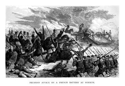 वोरथ, 1793, 1875 में एक फ्रेंच बैटरी पर प्रशिया का हमला द्वारा अज्ञात