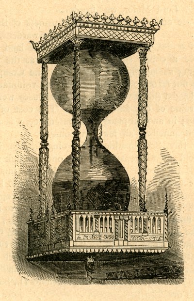 पल्पिट आवर-ग्लास, 1897। द्वारा अज्ञात