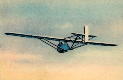 पुपिल ने छलावरण में जौलिंग प्रशिक्षण ग्लाइडर, 1932। द्वारा अज्ञात