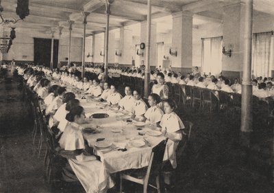 कैंटीन, 1889 में नोबल मेडेंस के लिए स्मॉली इंस्टीट्यूट के छात्र द्वारा अज्ञात