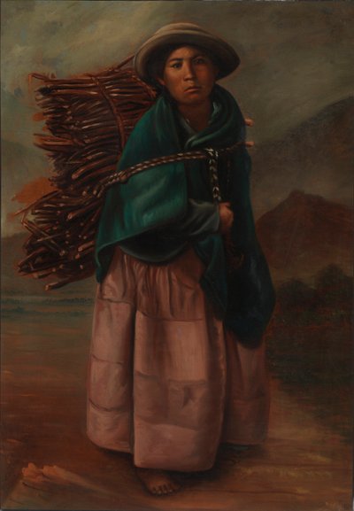 क्वेशुआ गर्ल, लगभग। 1890-1892. द्वारा अज्ञात