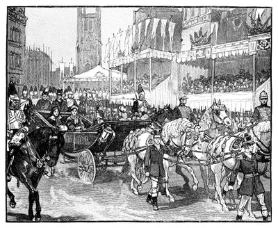 होलीड वैडक्ट, लंदन, 1869 में क्वीन विक्टोरिया का उद्घाटन द्वारा अज्ञात