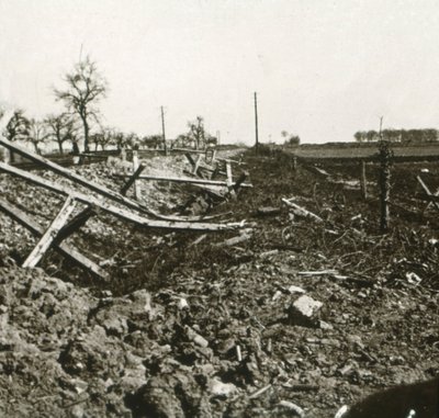 रेलवे, सोम्मे, उत्तरी फ्रांस, c1914-c1918 द्वारा अज्ञात