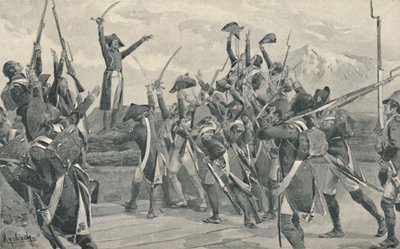 रैम्पन्स सोल्जर्स द ऑउट नेवर टू सरेंडर, 1796, 1896 द्वारा अज्ञात