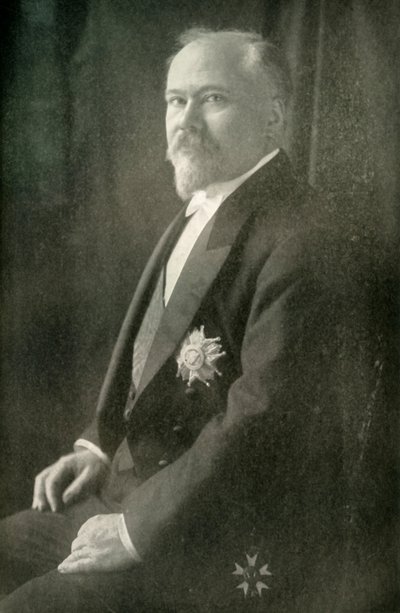 1919 में फ्रांस के रेमंड पोंकारे राष्ट्रपति। द्वारा अज्ञात