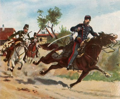 Schirlenhof, 26 जुलाई 1870, 1936 में काउंट ज़ेपेलिन की टोही सवारी। द्वारा अज्ञात