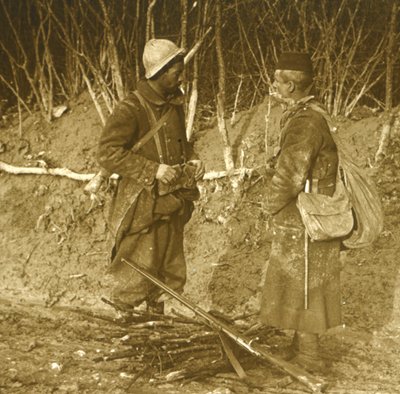 वर्दुन, उत्तरी फ्रांस से वापसी, c1914-c1918 द्वारा अज्ञात