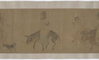 हार्वेस्ट, युआन या मिंग राजवंश के बाद घर वापसी, 14वीं-15वीं शताब्दी। द्वारा अज्ञात