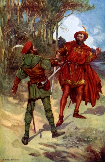 रिचर्ड I और रॉबिन हूड, 1925 द्वारा अज्ञात
