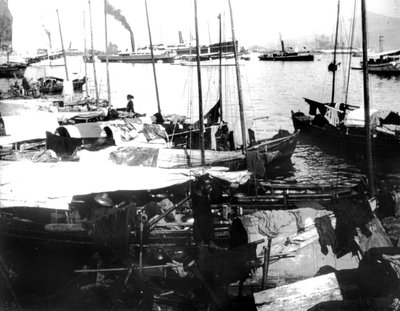 रिवर बोट्स, साइगॉन, 1900 द्वारा अज्ञात