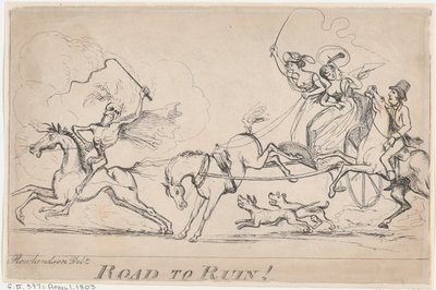रोड टू रुइन!, 1 अप्रैल, 1803., 1 अप्रैल, 1803। द्वारा अज्ञात