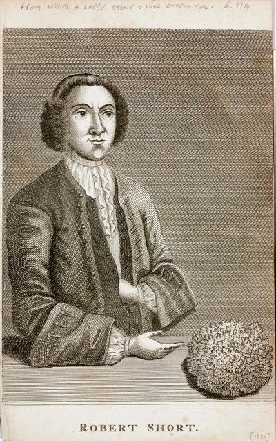 रॉबर्ट शॉर्ट, चिकित्सा जिज्ञासा, c 1750s द्वारा अज्ञात
