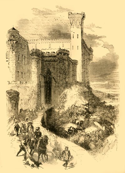 कॉर्मर्सन की गिनती के महल में नॉरमैंडी के रॉबर्ट, c1890। द्वारा अज्ञात