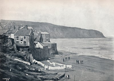 रॉबिन हूड्स बे - द विलेज एंड बे, 1895 द्वारा अज्ञात