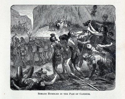 1882 के कैडियम के दर्रे में रोमनों का शिकार हुआ द्वारा अज्ञात