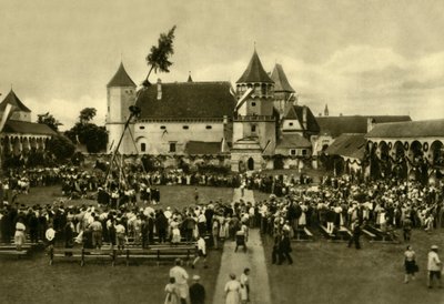 रोसेनबर्ग कैसल, लोअर ऑस्ट्रिया, c1935। द्वारा अज्ञात