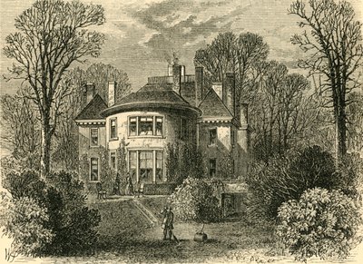 रोसलिन हाउस, सी 1876। द्वारा अज्ञात