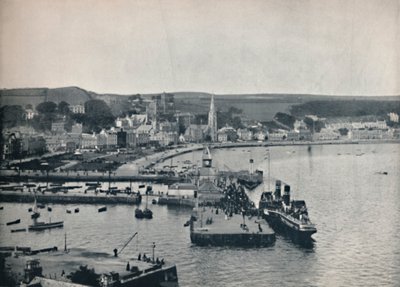 रोथसे - द लैंडिंग-स्टेज और एस्प्लेनेड, 1895 द्वारा अज्ञात