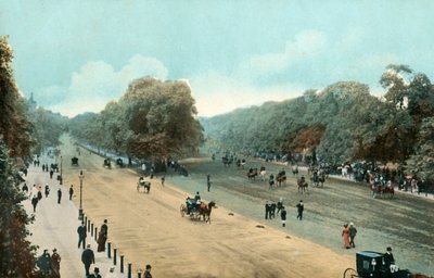 रोटेन रो, हाइड पार्क, लंदन, c1910। द्वारा अज्ञात