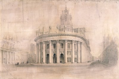 रॉयल एक्सचेंज, लंदन, 1838 द्वारा अज्ञात