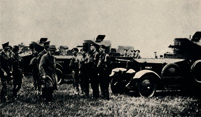 जर्मनी में रॉयल टैंक रेजिमेंट, 1918, 1945। द्वारा अज्ञात
