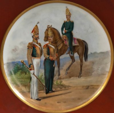 रूसी ग्रेनेडियर्स प्लेट, 1850 के दशक द्वारा अज्ञात