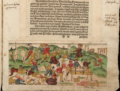 1578 में लिवोनिया में रूसी अत्याचार। समाचार के जोहान जैकब विक्स संग्रह से ... द्वारा अज्ञात