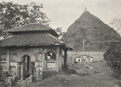 रूहानवाली दगोबा से अनुराधापुरा। पूर्व की ओर, 1926 द्वारा अज्ञात