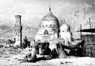 सेंट इब्राहिम मस्जिद, डेसौक, मिस्र, 1880 द्वारा अज्ञात