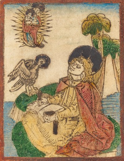 पेटमोस द्वीप पर सेंट जॉन, 14801490। द्वारा अज्ञात
