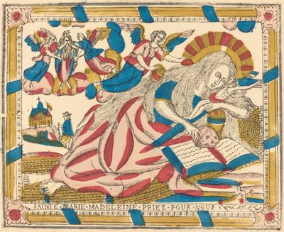 सेंट मैरी मैग्डलीन हमारे लिए प्रार्थना करें, सी. 1820. द्वारा अज्ञात