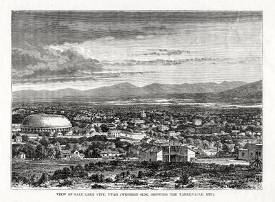 साल्ट लेक सिटी, यूटा, यूएसए, 1877 द्वारा अज्ञात