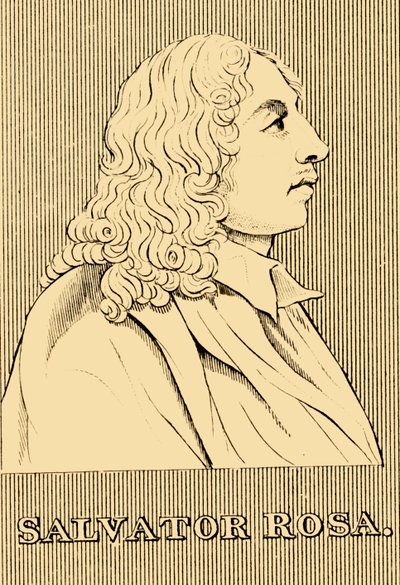 साल्वेटर रोजा, 1615-1673, 1830। द्वारा अज्ञात