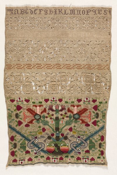 नमूना, 1600s। द्वारा अज्ञात